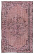 Tapete de área 5x8,3 pés feito à mão para quarto de crianças. Tapete moderno rosa para sala de estar comprar usado  Enviando para Brazil