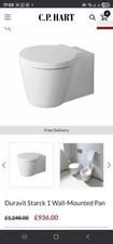 Duravit starck wall for sale  HARROW
