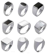 Bague chevalières argent d'occasion  Alès