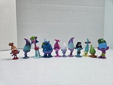 Trolls movie figurines for sale  Hilltown
