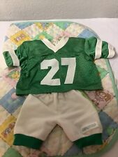 Conjunto de fútbol americano vintage Cabbage Patch para niños uniforme para muñeca niño CPK segunda mano  Embacar hacia Mexico