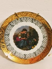 Golden decorative plate d'occasion  Expédié en Belgium