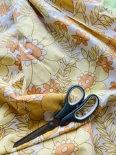 Vintage retro fabric for sale  MANSFIELD