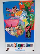 Affiche air raffinement d'occasion  Montauban-de-Bretagne