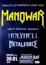 Manowar 2010 live gebraucht kaufen  Oberhausen