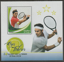 709588 - TÊNIS - ROGER FEDERER folha perf contendo 1 valor sem marca de charneira, usado comprar usado  Enviando para Brazil