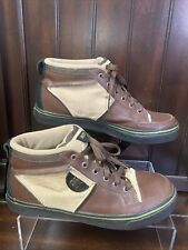 Tênis de skate Ipath Y2K 2006 couro marrom veludo bolso de armazenamento masculino 10.5 comprar usado  Enviando para Brazil