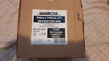 Manrose rtdeco 100mm for sale  WARRINGTON