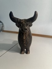 Antike stier figur gebraucht kaufen  Eggenstein-Leopoldshafen