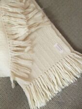 Throw blanket ivory for sale  Shipping to Ireland