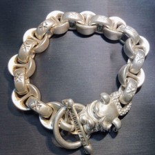 Usado, Pulseira de prata vintage indígena feita à mão 98558 comprar usado  Enviando para Brazil
