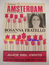 Rosanna fratello amsterdam usato  Italia