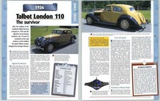 Talbot london 110 for sale  SLEAFORD