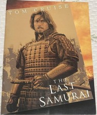 Folheto de filme The Last Samurai 2003 Tom Cruise Ken Watanabe Koyuki 0011 comprar usado  Enviando para Brazil