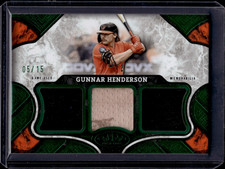 2025 Topps Tier One Tier One relíquias verdes #T1RGH Gunnar Henderson 5/15 comprar usado  Enviando para Brazil
