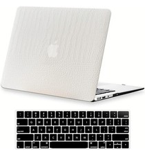  Compatível para Crocodilo MacBook Air 13 polegadas capa 2022-2018 # Crocodilo Branco comprar usado  Enviando para Brazil