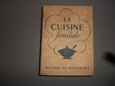 Livre ancien cuisine d'occasion  Bellegarde