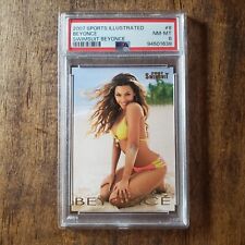 2007 Sportowy ilustrowany strój kąpielowy #8 Beyonce Insert Rookie Card RC • PSA 8 NM-MT na sprzedaż  Wysyłka do Poland