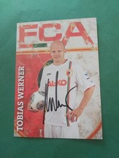 Augsburg werner autogrammkarte gebraucht kaufen  Osnabrück
