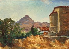 Pintura de paisagem arte verão belo meio-dia nas montanhas, 1981 comprar usado Pintura de paisagem arte verão belo meio-dia nas montanhas, 1981 comprar usado  Enviando para Brazil