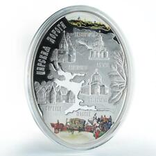 Moeda de prata Niue Island 50 dólares Kings Highway Tsarskaya Doroga Road 2013 comprar usado  Enviando para Brazil