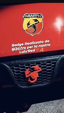 Badge scorpione abarth usato  Castellana Grotte