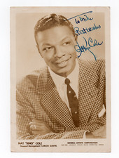 Foto autografada original assinada Nat King Cole comprar usado  Enviando para Brazil
