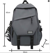 Nueva Mochila de Moda para Hombres y Mujeres Bolso de Estudiante Bolsa de Viaje de Gran Capacidad segunda mano  Embacar hacia Mexico