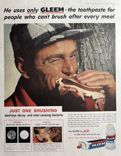 1959 gleem toothpaste for sale  Oak Forest