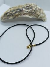 Collana filo caucciu usato  Pomigliano d'Arco