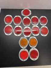 Lote de 15 refletores vintage lâmpada automática âmbar-vermelho comprar usado  Enviando para Brazil