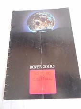 Brochure automatique rover d'occasion  Bais