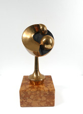 Abstrakte bronze skulptur gebraucht kaufen  Bremen