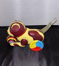 Vtg tin puppy for sale  NORMANTON