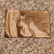 Cartolina patriottica sogno usato  Capannori