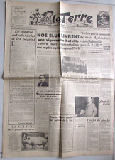 Journal terre no. d'occasion  Expédié en Belgium
