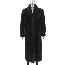 Black mouton coat for sale  Mc Lean