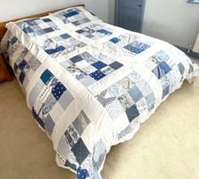 Patchwork bed spread for sale  VENTNOR