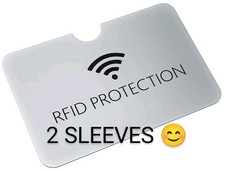 Rfid sleeve debit for sale  KIDDERMINSTER