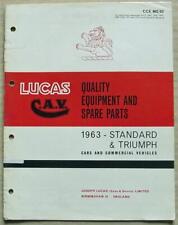 Lucas standard triumph for sale  LEICESTER