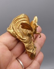 Rare broche bronze d'occasion  Saint-Chef
