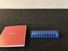 Baccarat crystal blue d'occasion  Expédié en Belgium