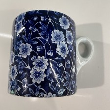 Vintage blue calico for sale  Long Beach