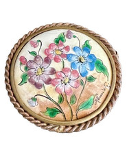 Vintage brooch. limoges. d'occasion  Expédié en Belgium