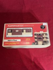 Plasticville EUA Adicione uma adição de piso para #500 Apartment House cor marrom, usado comprar usado  Enviando para Brazil