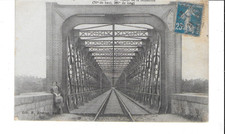 Cpa viaduc vire d'occasion  Gennevilliers