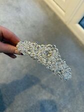 Crystal wedding tiara for sale  AYR