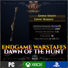 PATH OF EXILE 2 💎ENDGAME RZADKI WARSTAFF💎DAWN OF THE HUNT NOWA LIGA💎MONK POE2 na sprzedaż  PL