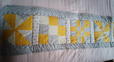 Handmade quilted bed for sale  WAKEFIELD