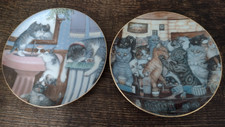 Cat collectors plates for sale  LONDON
